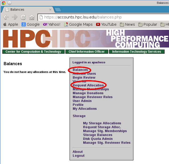 LSU HPC Profile